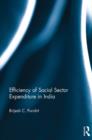 Efficiency of Social Sector Expenditure in India - eBook
