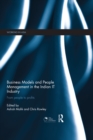Business Models and People Management in the Indian IT Industry : From People to Profits - eBook