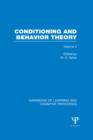 Handbook of Learning and Cognitive Processes (Volume 2) : Conditioning and Behavior Theory - eBook