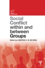 Social Conflict within and between Groups - eBook