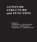 Attitude Structure and Function - eBook