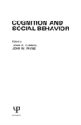 Cognition and Social Behavior - eBook