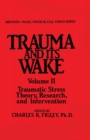 Trauma And Its Wake - eBook