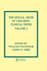 The Sexual Abuse of Children : Volume II: Clinical Issues - eBook