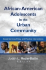 African-American Adolescents in the Urban Community : Social Services Policy and Practice Interventions - eBook