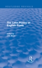 The Latin Poetry of English Poets (Routledge Revivals) - eBook