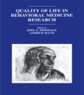 Quality of Life in Behavioral Medicine Research - eBook