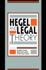 Hegel and Legal Theory - eBook