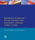 Medieval England : Rural Society and Economic Change 1086-1348 - eBook