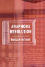 Anaphora Resolution - eBook