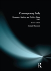 Contemporary Italy : Politics, Economy and Society Since 1945 - eBook