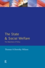 State and Social Welfare, The : The Objectives of Policy - eBook