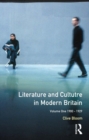 Literature and Culture in Modern Britain: Volume 1 : 1900-1929 - eBook