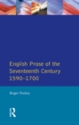 English Prose of the Seventeenth Century 1590-1700 - eBook