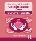 Gerontological Care - eBook