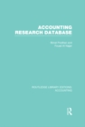 Accounting Research Database (RLE Accounting) - eBook
