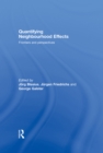 Quantifying Neighbourhood Effects : Frontiers and perspectives - eBook