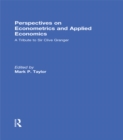 Perspectives on Econometrics and Applied Economics : A Tribute to Sir Clive Granger - eBook