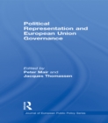 Political Representation and European Union Governance - eBook