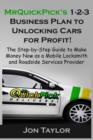 MrQuickPick's 1-2-3 Business Plan to Unlocking Cars for Profit! - Book