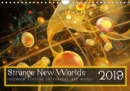Strange New Worlds / UK-Version 2019 : Science fiction in fractal art works - Book