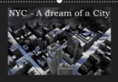 NYC - A dream of a city / UK-Version 2019 : A serial of pictures about New-York-City, in which black-and-white-pictures are combined with colour-graphic elements, together building dreamful artworks. - Book