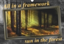 All in a framework - sun in the forest / UK-Version 2019 : Sun in the forest, magical colours, mysterious light - all in a framework - Book