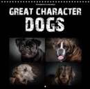 Great character dogs 2019 : Whether strong character Dachshund, funny Chihuahua, serious boxers or noble German Shepherd - 12 Dog Portraits accompany you throughout the year! - Book