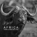 AFRICA wildlife in black and white 2019 : Black and white photography of African animals - Book