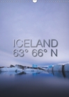 Iceland 63 Degrees 66 Degrees N 2019 : Every month a little piece of Icland. From Snaefellsnes via Landmannalaugar to Joekulsarlon glacier lagoon. - Book