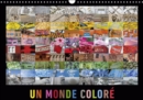 Un monde colore 2019 : Une collection de photos vives en couleurs avec des impressions du monde entier. A chaque mois sa couleur ! - Book