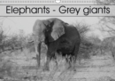 Elephants - Grey giants 2019 : African elephants in southern Africa - Book