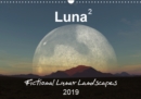 Luna 2 - fictional lunar landscapes 2019 : Fascinating images of fictional lunar landscapes - Book