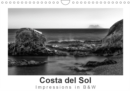 Costa del Sol Impressions in B & W 2019 : Coastline of almost 200 miles, bland climate, over 300 days of sun, a variety of sports and leisure facilities, picturesque hinterland, ancient white villages - Book