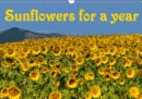 Sunflowers for a year 2019 : Fresh big yellow sunflowers are beautiful. Let them brighten your year and make you smile every day! - Book