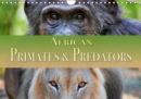 African Primates and Predators 2019 : Photos of various monkeys and predators from African wildlife - Book