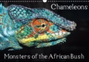 Chameleons Monsters of the African Bush 2019 : Striking Chameleon Portraits - Book