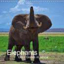 Elephants - Grey Giants in Africa 2019 : Elephants photographed in East and South Africa - Book