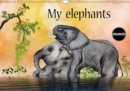 My elephants 2019 : Coloured pencil drawings of elephants - Book