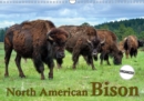 North American Bison 2019 : The Bison or Indian buffalo is the largest mammal on the North American continent. Through the protection of Yellowstone National Park today large herds are prowling again - Book