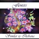 Flowers Similar to Ikebana 2019 : Coloured pencil drawings - Book