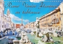 Rome Venise Florence en tableaux 2019 : Serie de 12 tableaux des plus belles vues de Rome Venise et Florence - Book