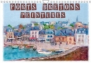 Ports bretons peintures 2019 : Serie de 12 tableaux parmi les plus pittoresques des ports bretons. - Book