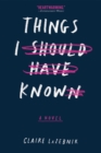 Things I Should Have Known - Book