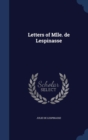 Letters of Mlle. de Lespinasse - Book