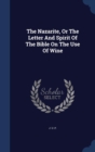 The Nazarite, or the Letter and Spirit of the Bible on the Use of Wine - Book