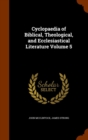 Cyclopaedia of Biblical, Theological, and Ecclesiastical Literature Volume 5 - Book