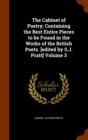 The Cabinet of Poetry; Containing the Best Entire Pieces to Be Found in the Works of the British Poets. [Edited by S.J. Pratt] Volume 3 - Book