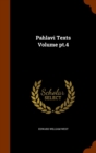 Pahlavi Texts Volume PT.4 - Book