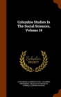 Columbia Studies in the Social Sciences, Volume 14 - Book